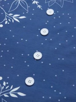 Casual Scoop Neck Floral Loose Dress -Zolucky Sales Store 032a117a87d6a04069317ef89140c8b7