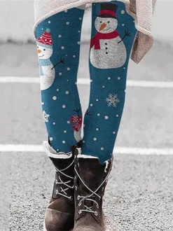 Christmas Holiday Cute 3D Print Daily Casual Medium Elasticity Tight Long Legging -Zolucky Sales Store 051ac3abbdc6dde9a6135b54d1cd7d83