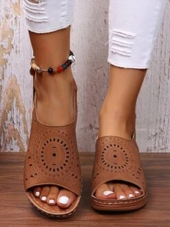 Ethnic Pattern Punched Hollow Velcro Vintage Hook And Loop Comfortable Wedge Sandals For Women 32 Ethnic Pattern Punched Hollow Velcro Vintage Hook And Loop Comfortable Wedge Sandals For Women -Zolucky Sales Store 0610913f083091201e9f4a5161e2ac2c