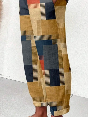 Colorblock Casual Pants 3 Colorblock Casual Pants - Image 3