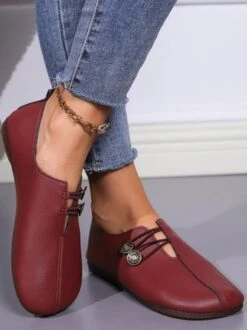 All Season Casual Pu Shallow Shoes -Zolucky Sales Store 069c84a011c50df91953ac579953e7ab