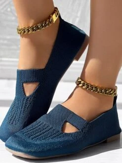 All Season Mesh Fabric Shallow Shoes