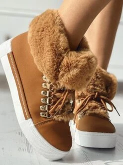 Christmas Plush Plain Casual Winter Cotton-Padded Suede Flat Heel Slip On Classic Boots 25 Christmas Plush Plain Casual Winter Cotton-Padded Suede Flat Heel Slip On Classic Boots -Zolucky Sales Store 080561e4bfa7afaefc71905c1e5f37f1