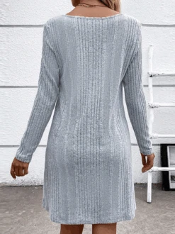 Knitted Sweetheart Neckline Casual Dress 11 Knitted Sweetheart Neckline Casual Dress -Zolucky Sales Store 08367522ada0cadad607bd1c3b593a2b