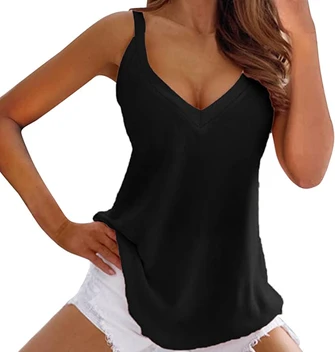 Casual Sleeveless V Neck Vests 4 Casual Sleeveless V Neck Vests - Image 4