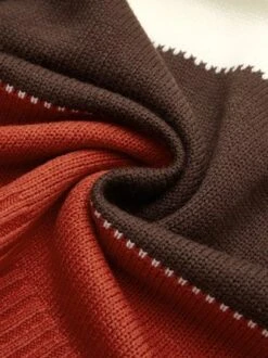 Women Stripe Long Sleeve Casual Knit Pullover Sweater -Zolucky Sales Store 0ab827bc4cd202d521c42380cf94c6ff