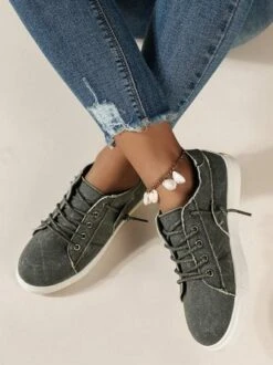 Women Vintage Lace-Up Canvas Shoes 29 Women Vintage Lace-Up Canvas Shoes -Zolucky Sales Store 0ad45c8f16f2d3da230dae84012b3378