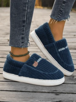 Plain Autumn Fleece Fluffy Slippers 17 Plain Autumn Fleece Fluffy Slippers -Zolucky Sales Store 0d383617de8d1e2b462f11f495665be4