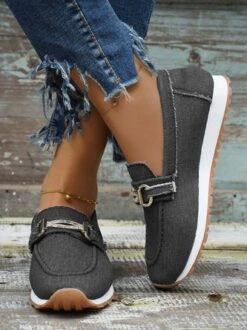 Casual Metal Canvas Non-Slip Slip On Shoes 15 Casual Metal Canvas Non-Slip Slip On Shoes -Zolucky Sales Store 0d7a17c72af31f261e47612aa525de06