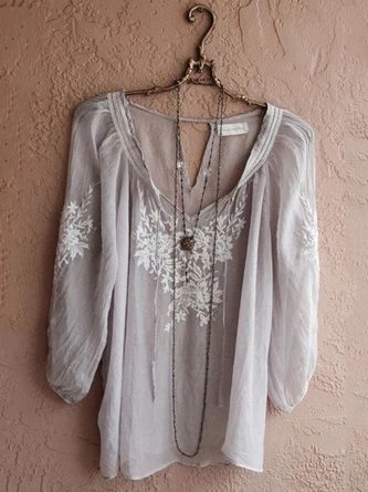 Women's Casual V Neck Half Sleeve Shirt & Top 1 Women's Casual V Neck Half Sleeve Shirt & Top