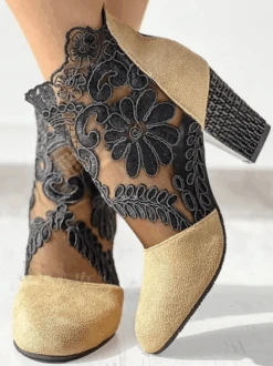 Casual Plain Faux Suede Autumn Boot -Zolucky Sales Store 100d5295ae4c4f1e2de7faa473f9b51f