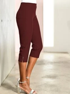 Regular Fit Plain Casual Pants -Zolucky Sales Store 158655a88466eba9c280eadec58b4bfe