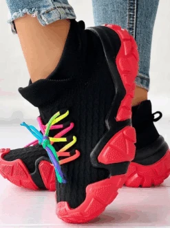 Color Block All Season Mesh Fabric Casual Flyknit Sneakers 27 Color Block All Season Mesh Fabric Casual Flyknit Sneakers -Zolucky Sales Store 16164c45817cc095f10275ac919266e5