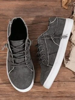 Women Vintage Lace-Up Canvas Shoes 34 Women Vintage Lace-Up Canvas Shoes -Zolucky Sales Store 161b57c31b6375931dfcedf51b03148a