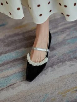 Elegant Imitation Pearl Decor Block Heel Mary Jane Shoes 17 Elegant Imitation Pearl Decor Block Heel Mary Jane Shoes -Zolucky Sales Store 1638bcc1d65a1b0eb8a16d40e9b787d9