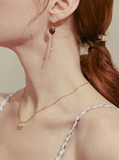 Christmas Elk Antlers Rhinestones Tassels Dangle Earrings -Zolucky Sales Store 16cdaf20b63f8b21c4fa4672a1b68b0c