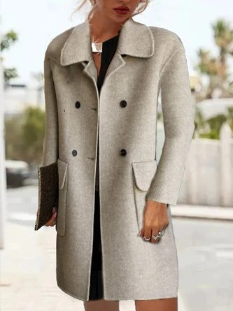 Plain Loose Casual Others Coat 1 Plain Loose Casual Others Coat