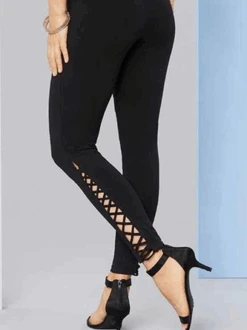 Jersey Plain Tight Casual Leggings -Zolucky Sales Store 18c91e4443158074f5dc009dd01f3df5
