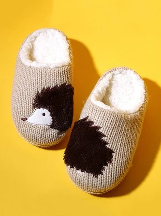 Casual Embroidery Cartoon Animal Fluffy Toe-covered Slippers 5 Casual Embroidery Cartoon Animal Fluffy Toe-covered Slippers - Image 5