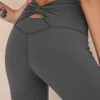 Tight Bow Jersey Casual Leggings