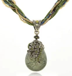 Plain Boho Holiday Party Daily Commuting Metal Necklaces -Zolucky Sales Store 1a30a85311a149e112962c24d96e975f