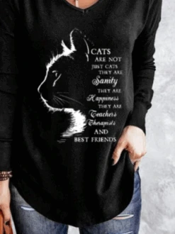 Plus Size V Neck Loose Casual Jersey T-Shirt 5 Plus Size V Neck Loose Casual Jersey T-Shirt -Zolucky Sales Store 1af57f29f70216b2465918b17d064076