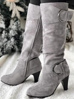 Casual Autumn Plain Faux Suede Chelsea Boots -Zolucky Sales Store 1b0db47f583bec166ee7b1dc36bcca95