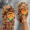 Casual Halloween Faux Fur Fluffy Slippers