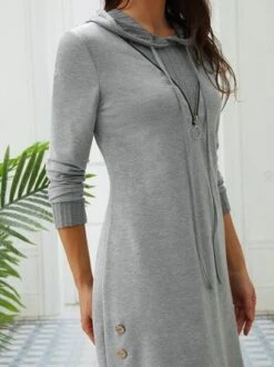 Color Block V Neck Casual Dress -Zolucky Sales Store 1c9baac3ae735fde6e2fcb9747f225c1