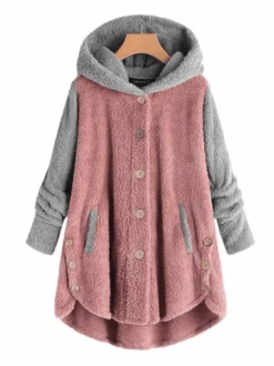 Casual Fluff/Granular Fleece Fabric Others Teddy Jacket