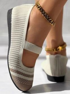 All Season Mesh Fabric Casual Plain Shallow Shoes -Zolucky Sales Store 1d3ca7023c467c4e963df17eca5f665b