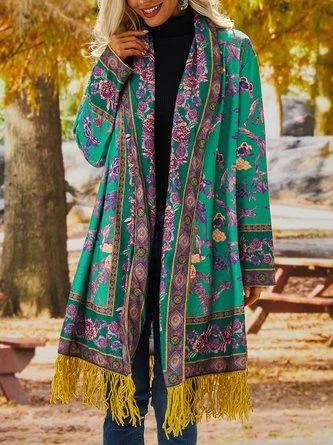 Boho Printed Casual Cardigan Cardigan 11 Boho Printed Casual Cardigan Cardigan - Image 11