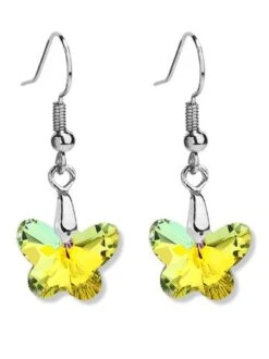 Butterfly Crystal Party Dangle Earrings -Zolucky Sales Store 1f28716bf0e9823ea6ce78923f37071e