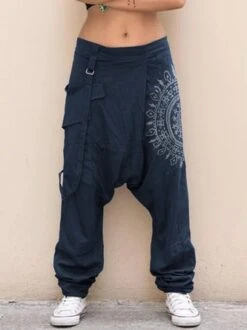 Women Casual Printed Pants