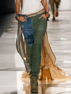 Zolucky Cotton-Blend Casual Pants