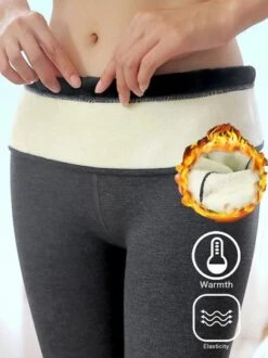 Casual Plain Tight Leggings