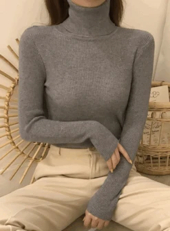 Turtleneck Christmas Elk Casual Sweater -Zolucky Sales Store 20c314a252ef13b87697979eb04f4707