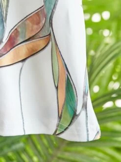 Printed Casual Square Neck Short Sleeve Dress -Zolucky Sales Store 20e9717ab1be6bcf6e37bd1b5d173bb3