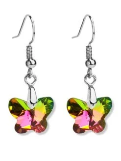 Butterfly Crystal Party Dangle Earrings -Zolucky Sales Store 213fc10502352fd6cdf2d94650cc1eba