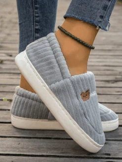 Plain Autumn Fleece Fluffy Slippers 15 Plain Autumn Fleece Fluffy Slippers -Zolucky Sales Store 2294e873596c68a2aec34d650ac7abb3