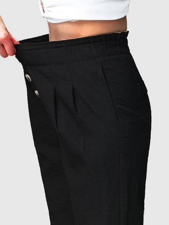 Casual Loose Pocket Stitching Pants 7 Casual Loose Pocket Stitching Pants - Image 7