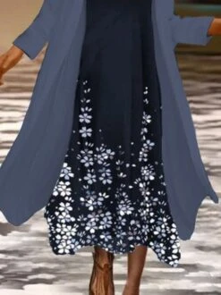 Casual Floral Crew Neck Loose Two-Piece Set 5 Casual Floral Crew Neck Loose Two-Piece Set -Zolucky Sales Store 269823cfdfe208a28fe9b830829a33c8