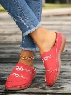 Leather Casual House Slippers -Zolucky Sales Store 26b17e40f31666f466e51da36844d1ee