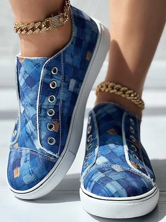 Abstract All Season Casual Canvas Canvas Shoes 2 Abstract All Season Casual Canvas Canvas Shoes - Image 2