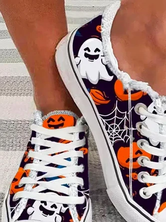 Halloween All Season Casual Canvas Casual Shoes 2 Halloween All Season Casual Canvas Casual Shoes - Image 2