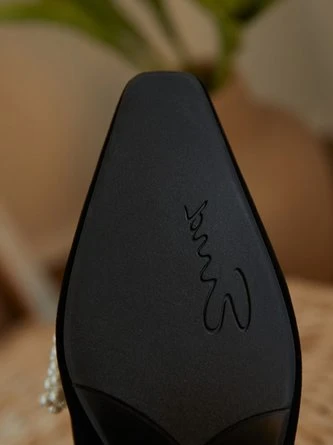 Elegant Imitation Pearl Decor Block Heel Mary Jane Shoes 14 Elegant Imitation Pearl Decor Block Heel Mary Jane Shoes - Image 14