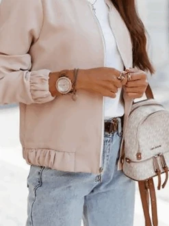 Casual Plain Loose Jacket -Zolucky Sales Store 2b87e4846150000ab564e762904b288d