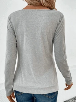 Casual Buttoned T-Shirt -Zolucky Sales Store 2bb6e1d1e0fcccf73f8355a3be5b5237