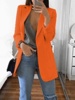 Long Sleeve Shawl Collar Shift Blazer 29 Long Sleeve Shawl Collar Shift Blazer -Zolucky Sales Store 2c9260d270ef1afc8414eb12d0332b3a