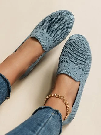 Women's Breathable Mesh Fabric Flat Shoes 7 Women's Breathable Mesh Fabric Flat Shoes - Image 7